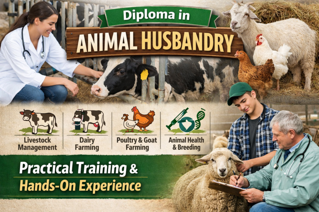 Diploma in Animal Husbandry: Eligibility, Colleges, Fees & Career in India