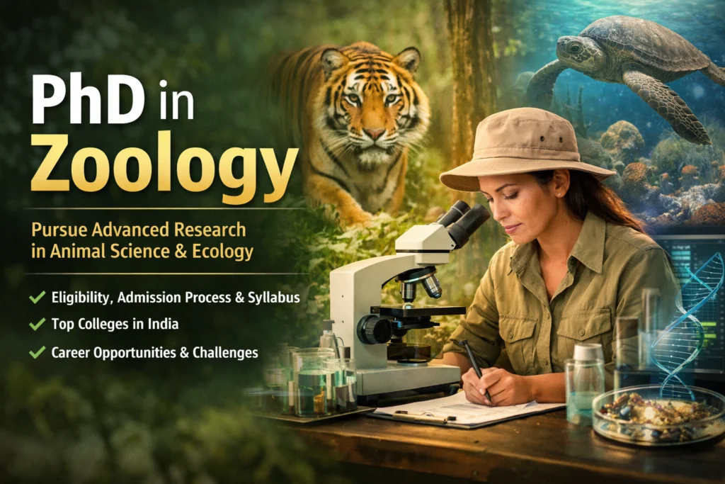 PHD in Zoology: Duration, Syllabus, Eligibility and Application