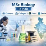 MSc Biology in India