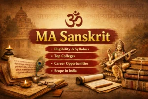 MA Sanskrit – Complete Course Guide