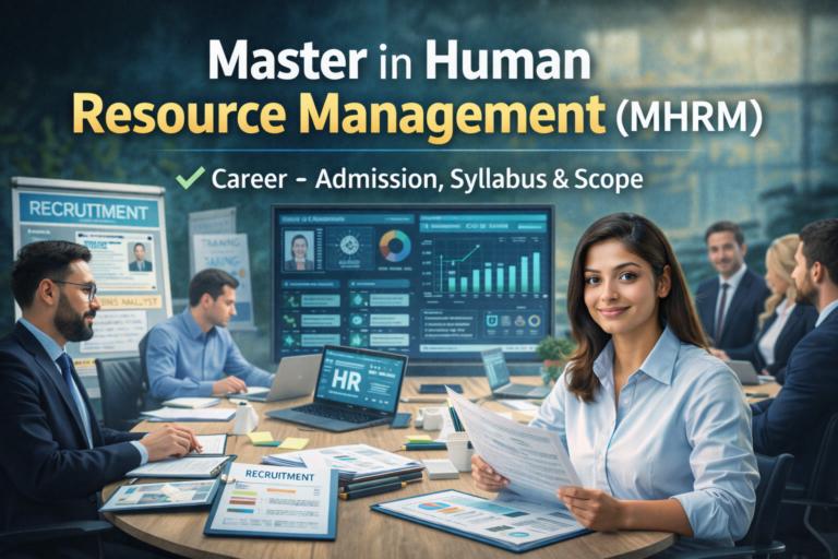 Master in Human Resource Management (MHRM): Course, Eligibility, Syllabus, Admission & Career