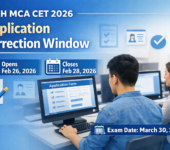 MAH MCA CET 2026 Application Correction Window