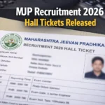 Maharashtra Jeevan Pradhikaran Releases Hall Tickets for JE and Other Posts Recruitment 2026