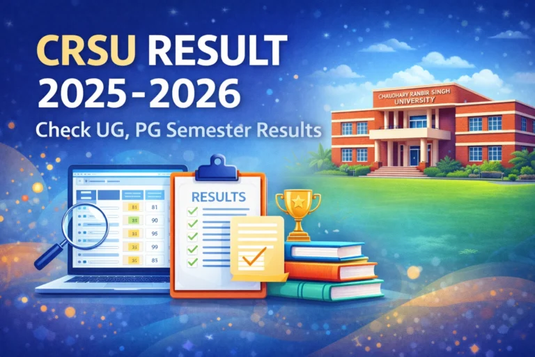 CRSU Result 2025-2026