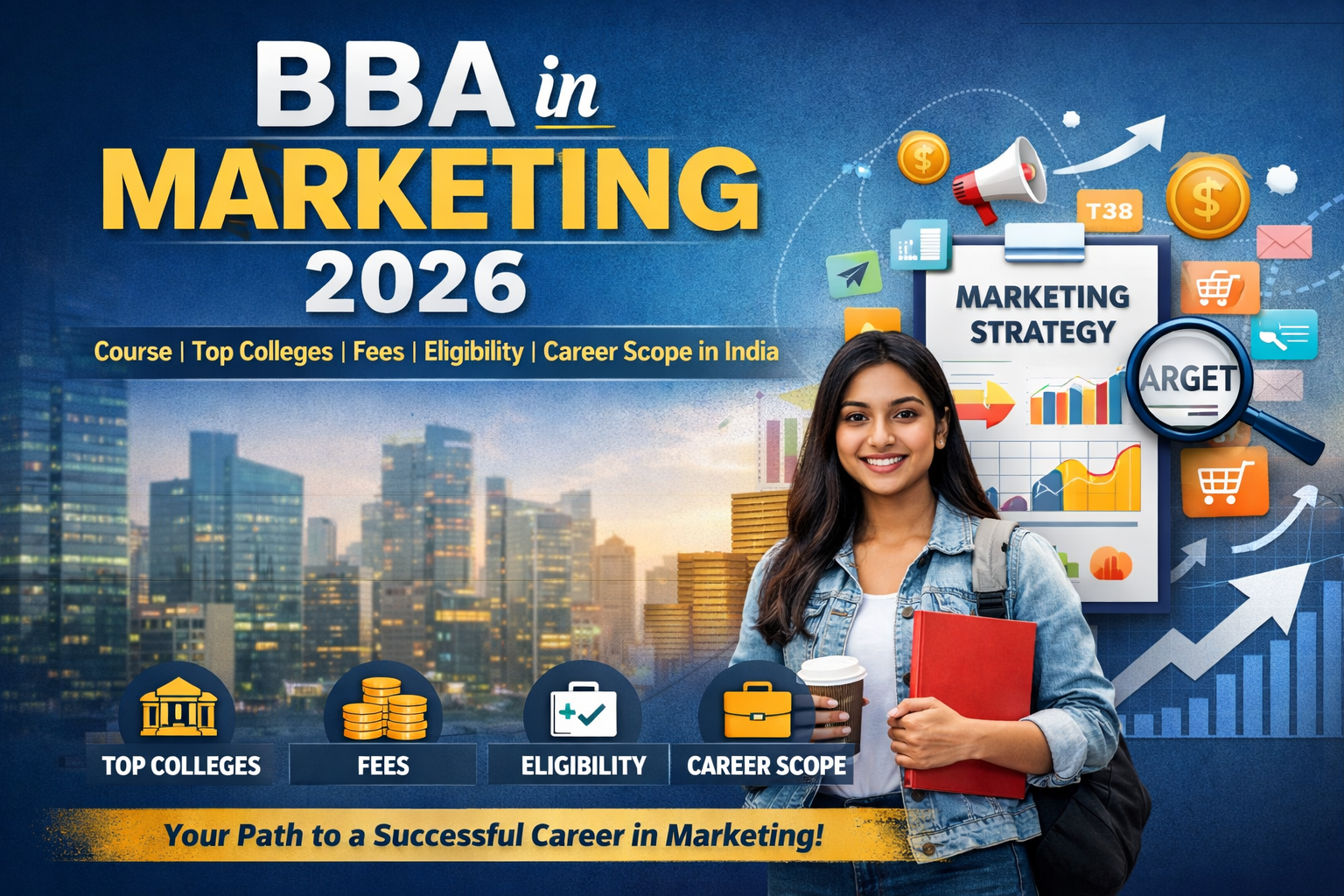 BBA in Marketing 2026: Course, Top Colleges, Fees, Eligibility & Career Scope India