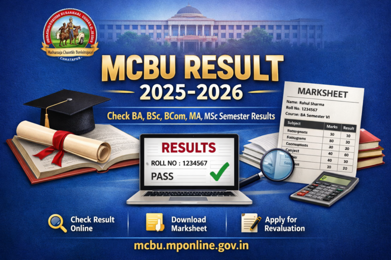 MCBU Result 2025-2026