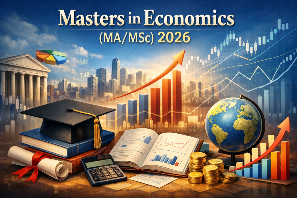 Masters in Economics (Ma/msc) 2026: Course, Colleges, Fees & Career Scope India