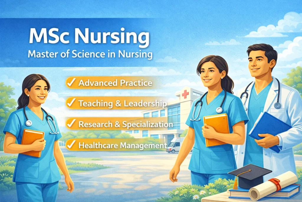 MSC Nursing 2026: Course, Colleges, Fees, Eligibility, Specializations & Career India