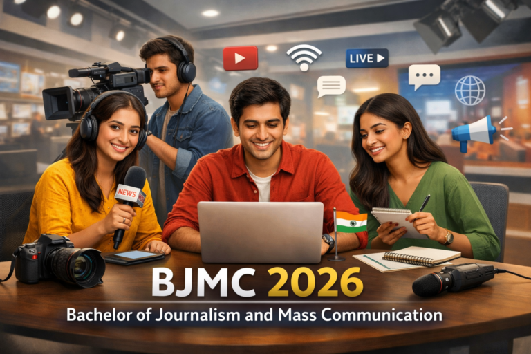 BJMC 2026: Course, Colleges, Fees, Eligibility, Syllabus & Career Scope India