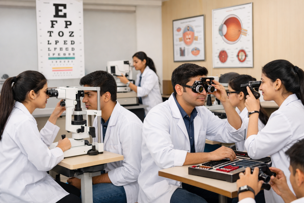 Bsc/b.optom (Optometry) 2026: Course, Colleges, Fees, Eligibility & Career India