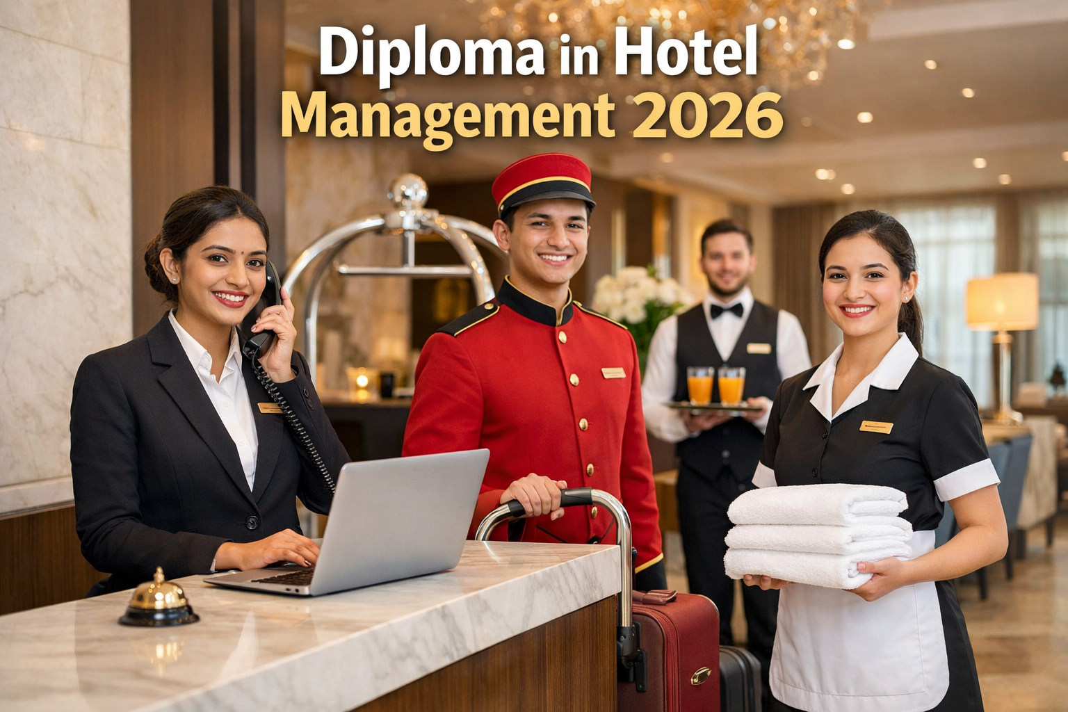 Diploma in Hotel Management 2026: Course, Colleges, Fees, Eligibility & Career India