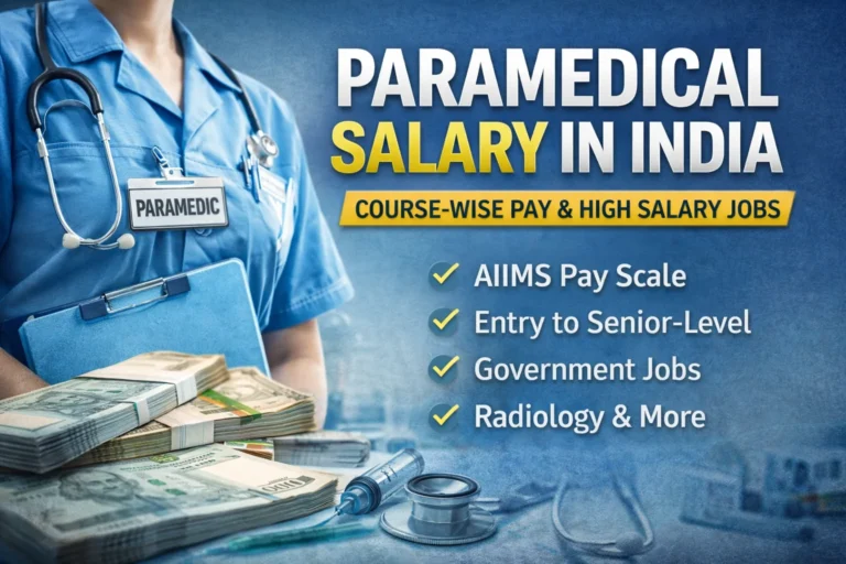 Paramedical Salary in India