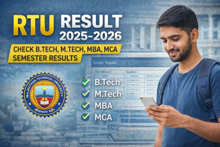 RTU Result 2025-2026