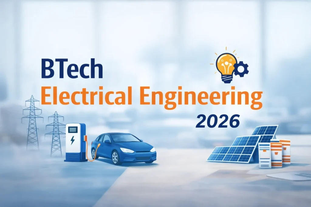 BTech Electrical Engineering 2026: Courses, Eligibility, Career Scope & Colleges