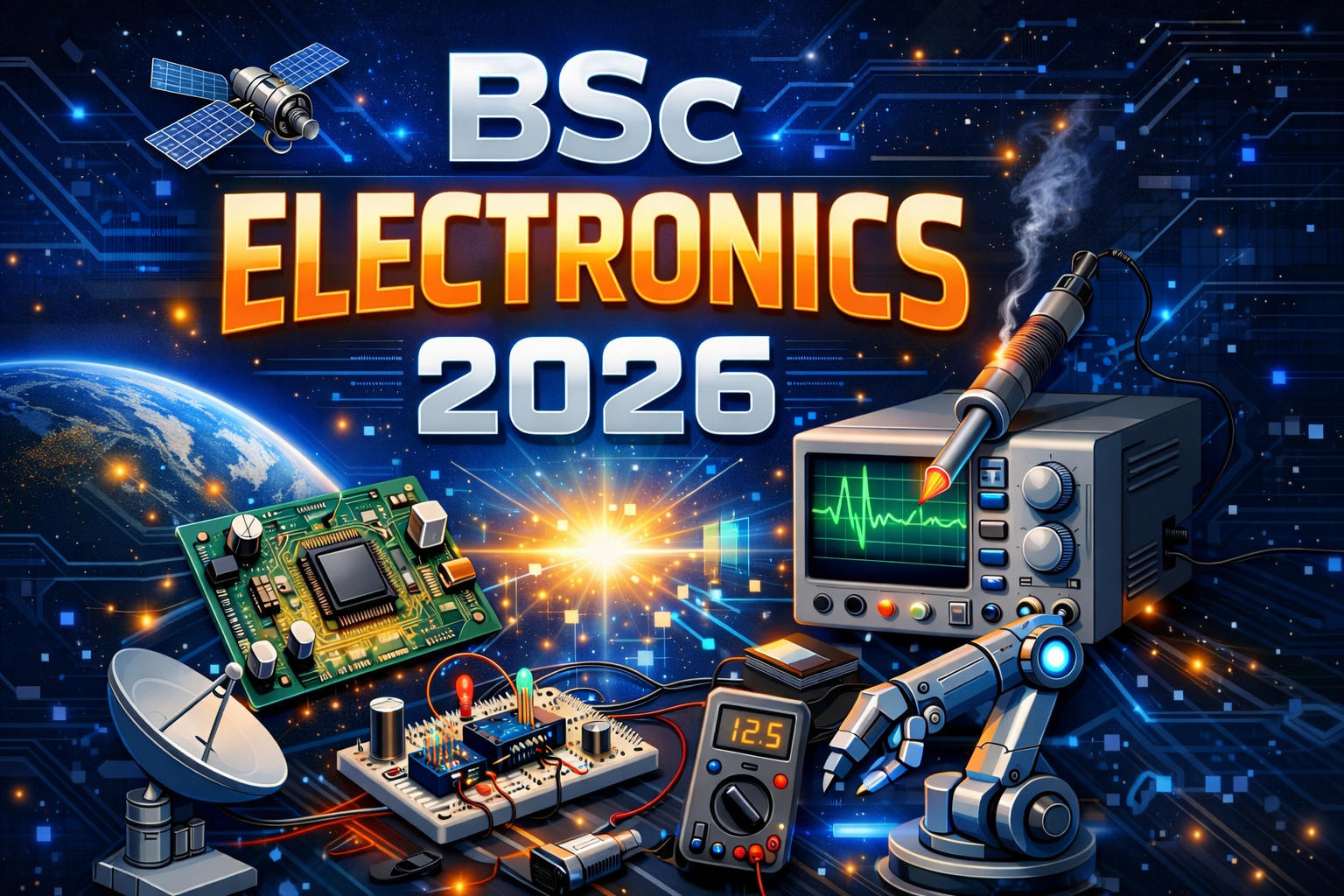 BSc Electronics 2026: Courses, Career Options, Colleges & Syllabus