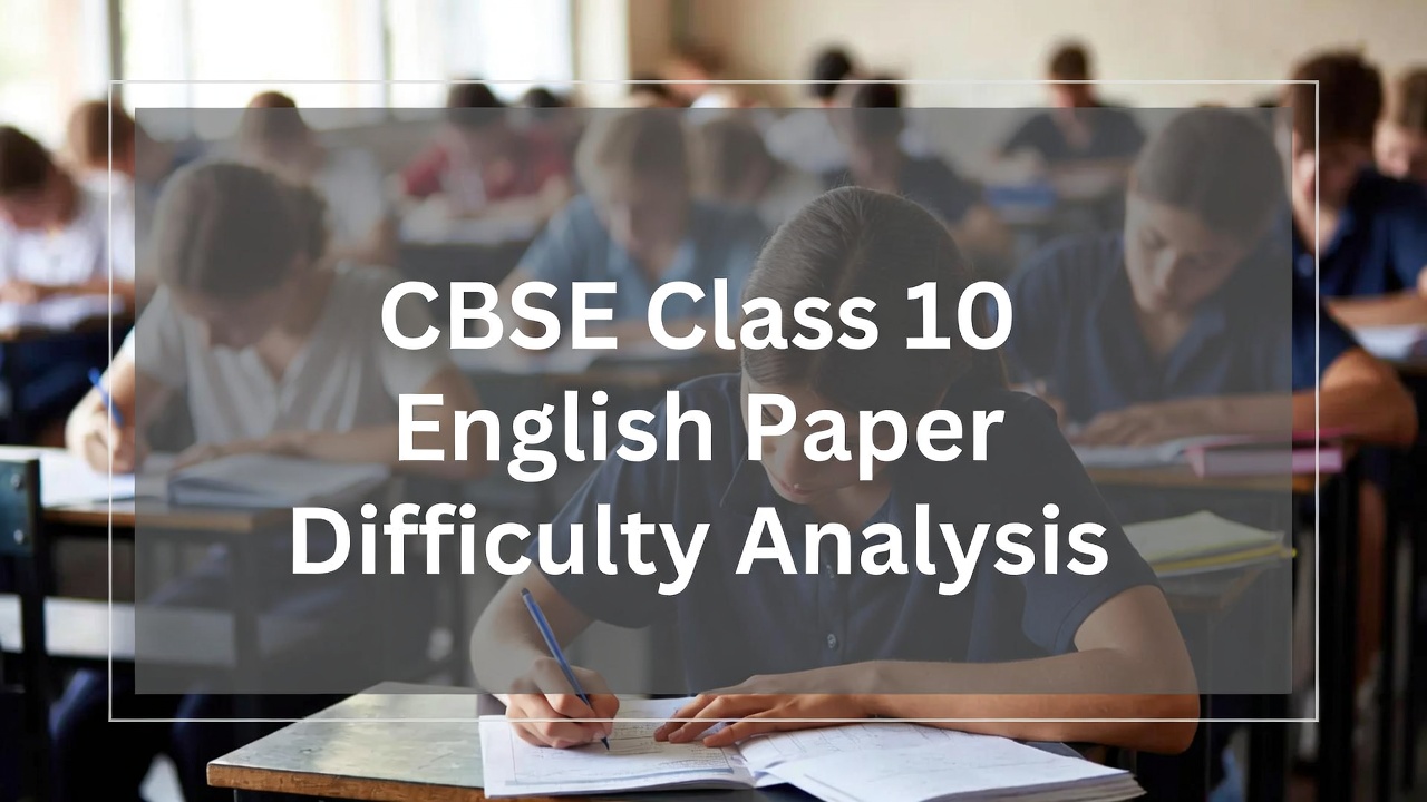 CBSE 10th English Analysis