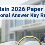 JEE Main 2026 Paper 2 Provisional Answer Key Released; Objections Window Open Until February 20; Direct Link Here