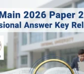 JEE Main 2026 Paper 2 Provisional Answer Key Released