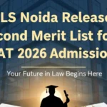 Symbiosis Law School Noida Releases Second Merit List for SLAT 2026 Admissions