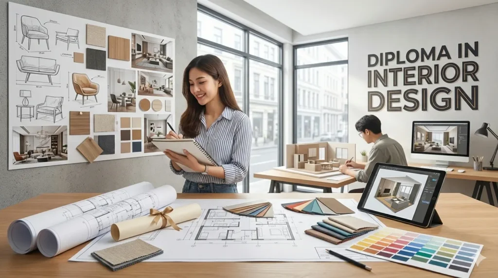 Diploma in Interior Design 2026: Courses, Fees, Colleges, and Career Paths
