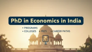 PHD in Economics in India: Programs, Colleges, Fees, and Career Paths