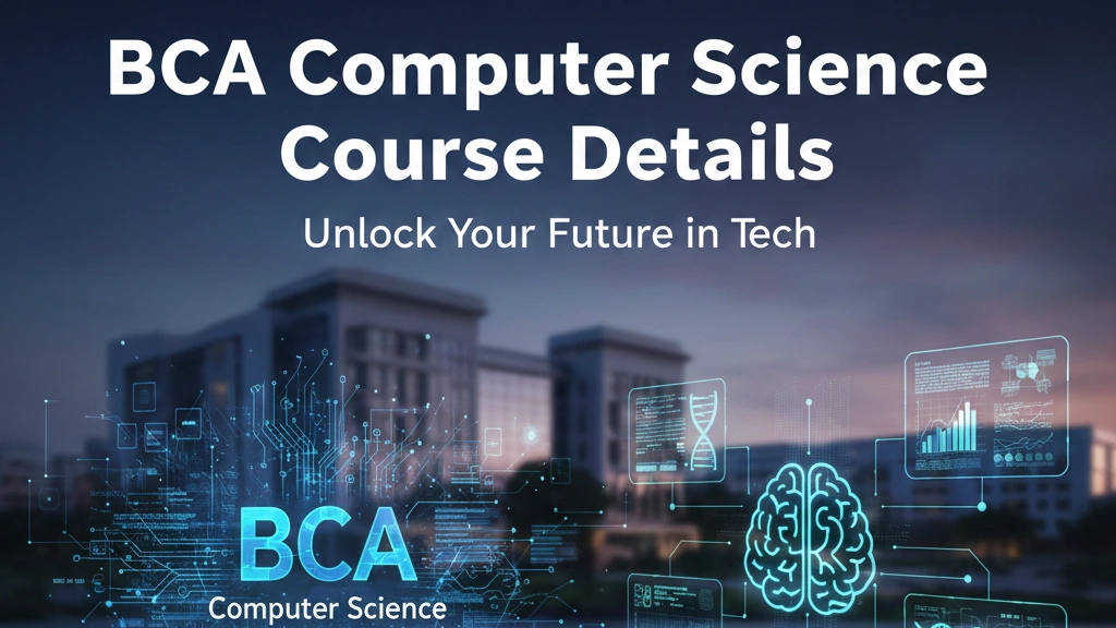 BCA Computer Science Course Details