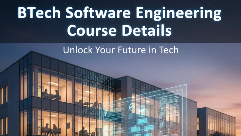 BTech Software Engineering: Course Details, Colleges, Fees, Syllabus, and Career Opportunities in India