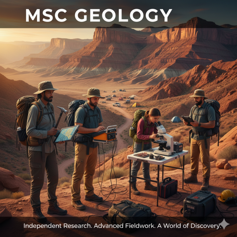 MSc Geology: Eligibility, Syllabus, Colleges & Careers