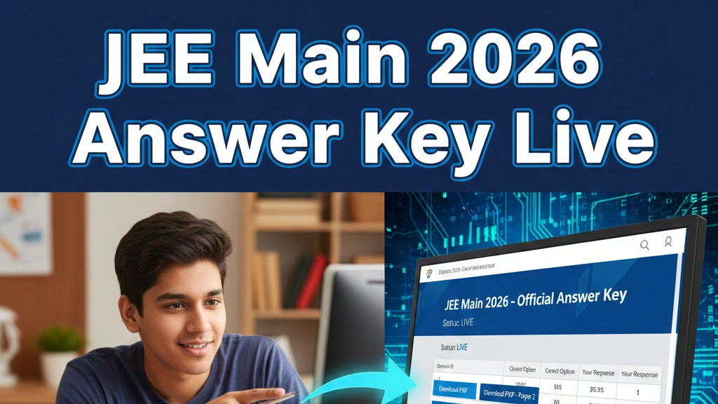JEE Main 2026 Answer Key Live