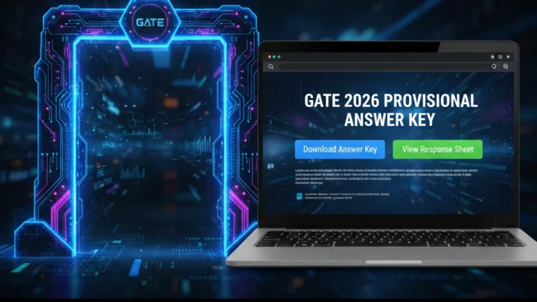 GATE 2026 Provisional Answer Key and Response Sheet Released