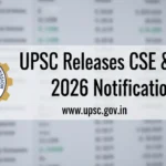 UPSC Releases CSE & IFS 2026 Notification: 933 Vacancies Announced, Download Official Notification, Prelims Set for May 24