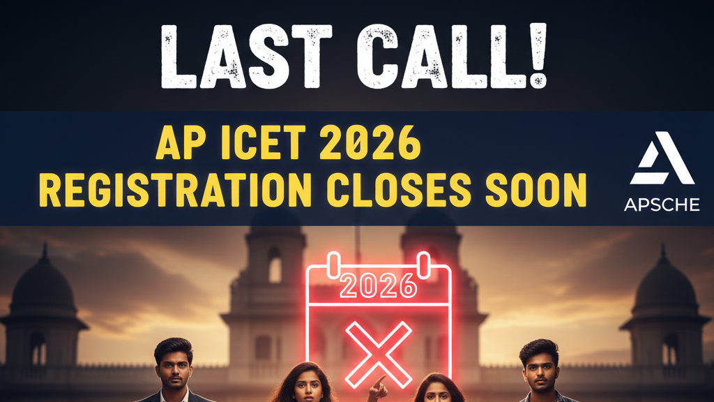 AP ICET 2026 Registration Closes