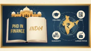PhD in Finance in India course details