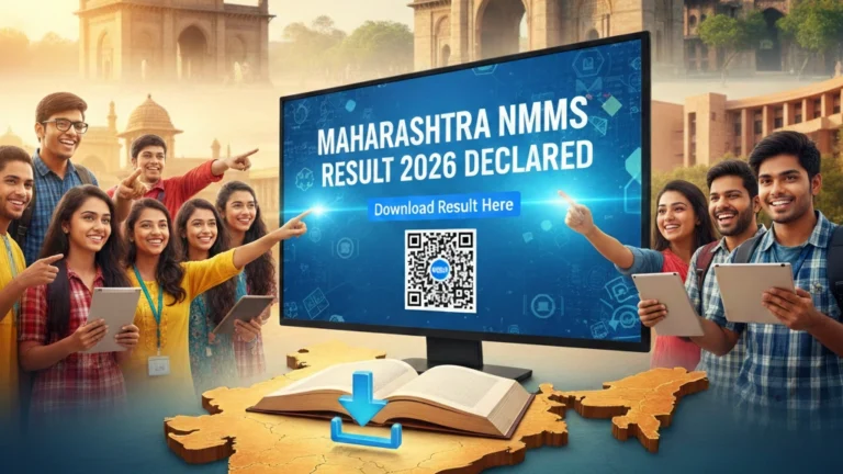 Maharashtra NMMS Result 2026 Declared, Download Result Here