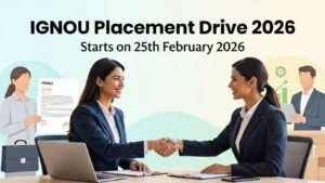 IGNOU Placement Drive