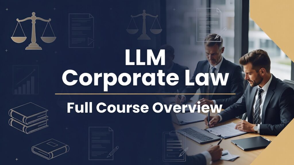 LLM Corporate Law in India 2026: Colleges, Fees & Career Scope ...