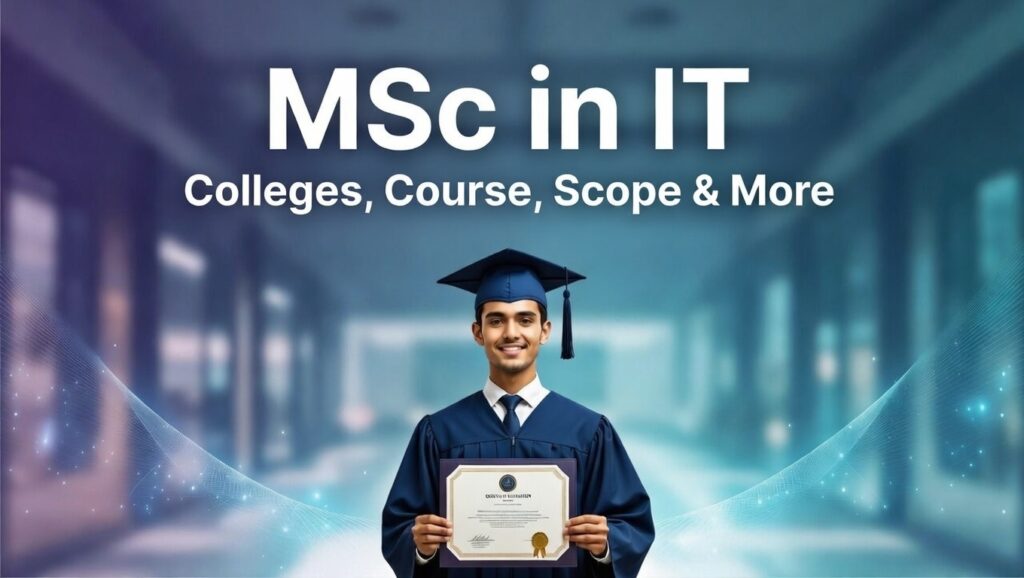 MSC IT in India: Courses, Colleges, Fees, Syllabus, and Career Opportunities