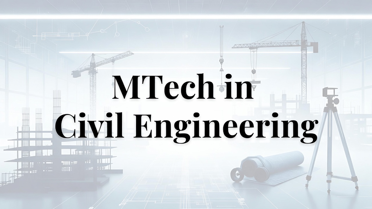 MTech in Civil Engineering