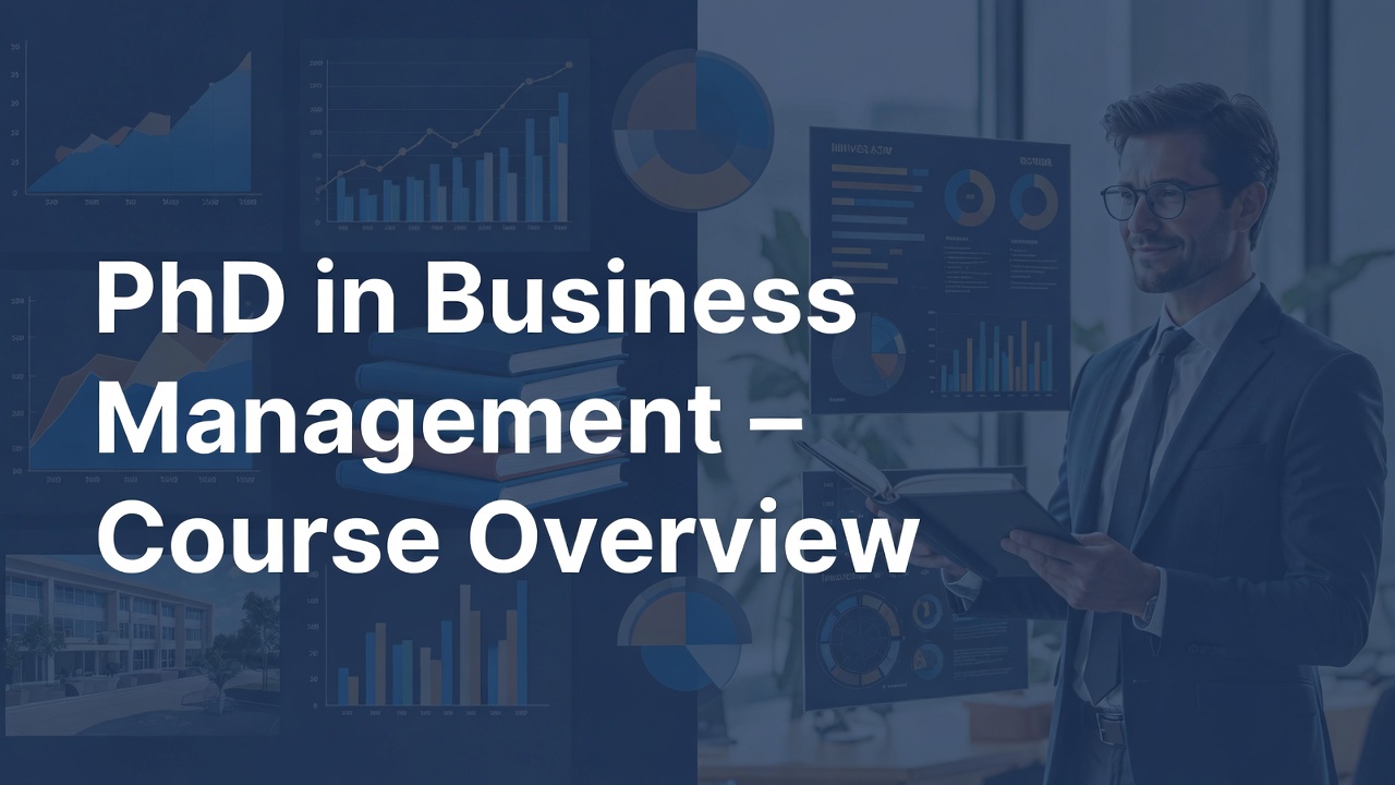 PhD in Business Management