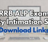 RRB ALP Exam City Intimation Slip 2026 Released: Find Direct Download Links & Check Your Exam City RRB ALP Exam City Intimation Slip