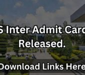 TS Inter Admit Cards