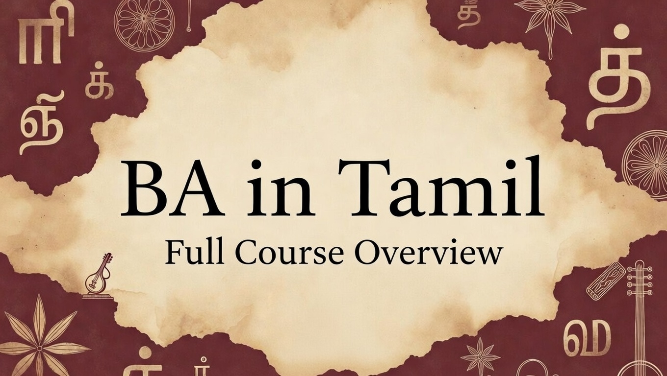 BA in Tamil
