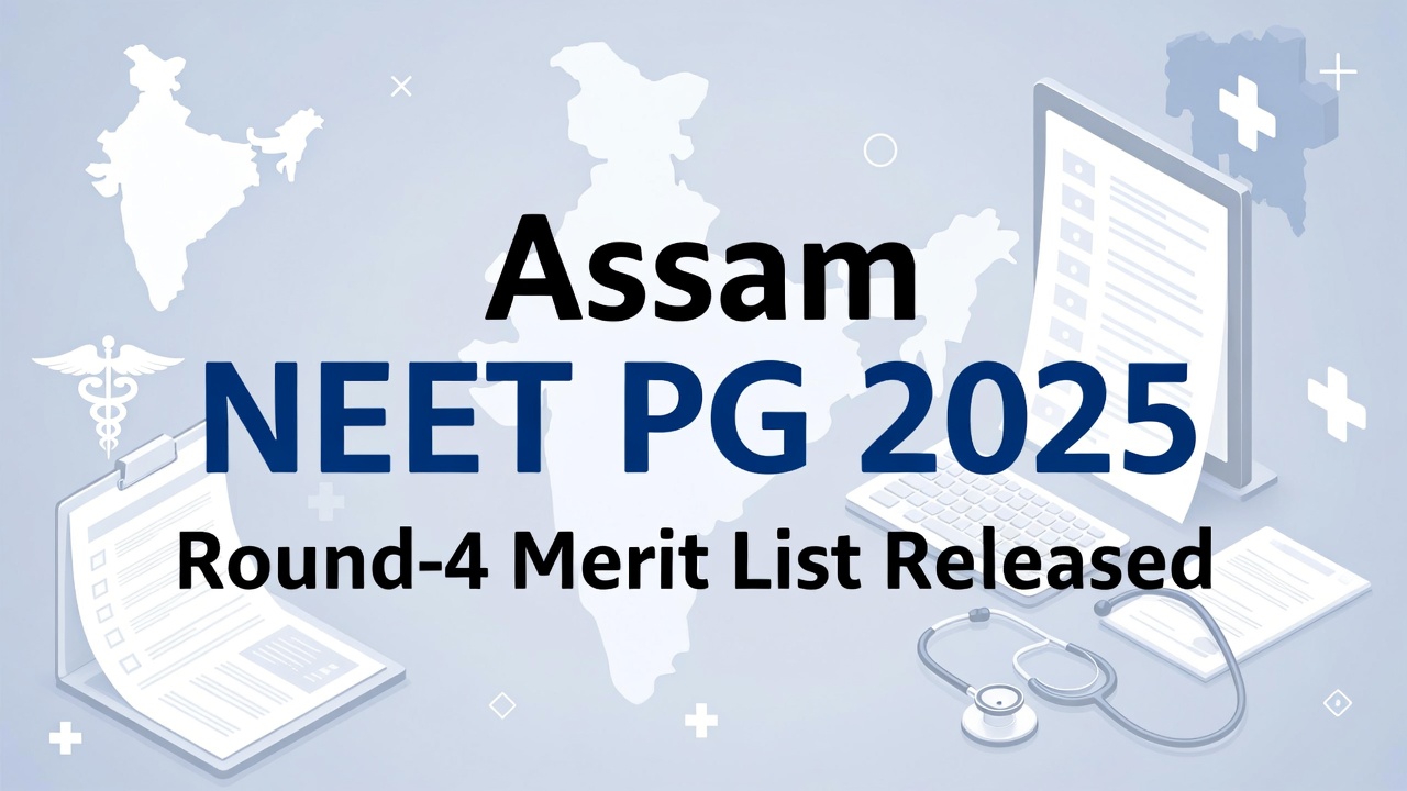 Assam NEET PG 2025 Merit List