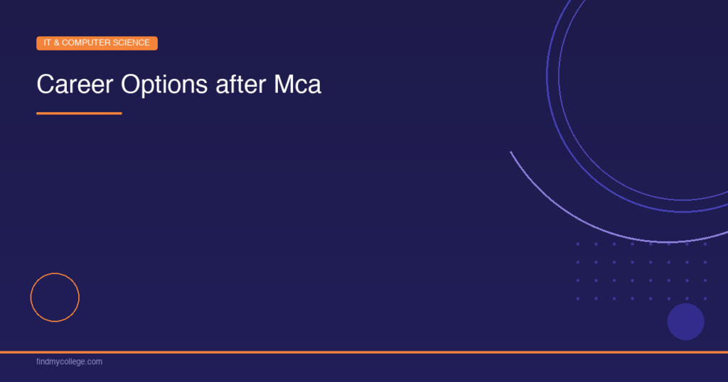 Career Options After MCA: Salary, Scope & Jobs in India 2026 ...