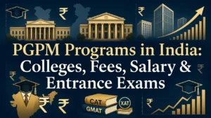 PGPM Programs in India: Colleges, Fees, Salary, and Entrance Exams