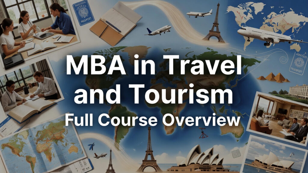 MBA in Travel and Tourism: Colleges, Fees, Syllabus, Career Scope & Salary in India