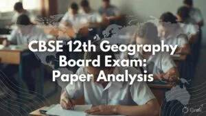 CBSE 12th Board Geography Exam Analysis