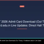 GPAT 2026 Admit Card Download (Out Today) @natboard.edu.in Live Updates: Direct Hall Ticket Link