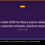 NIOS date sheet 2026 for theory exams releasing soon: Check expected schedule, practical exam dates