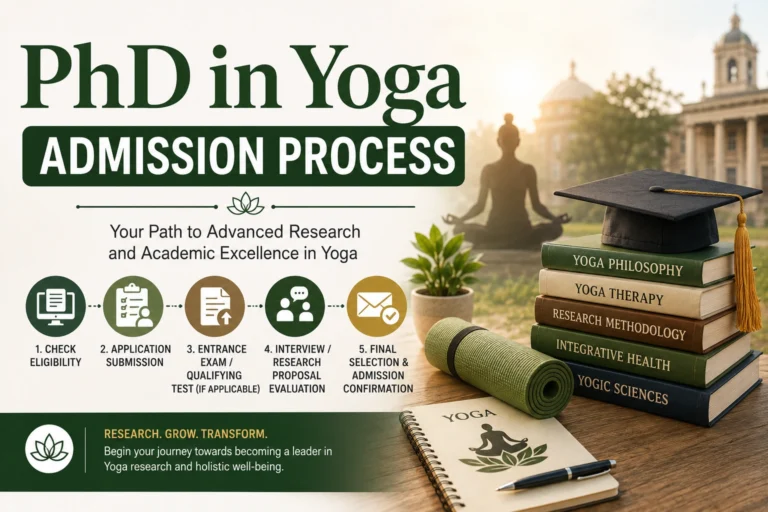 PhD in Yoga Admissions Guide